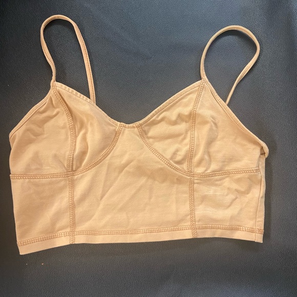 Forever 21 Tan Workout Top - Picture 1 of 2